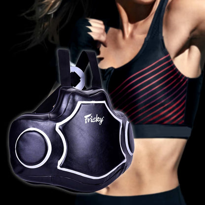 Professional Boxing Body Protector Thickened Combat Chest Protector for Mma Kickboxing Sparring Martial Arts Kickboxing Sanda